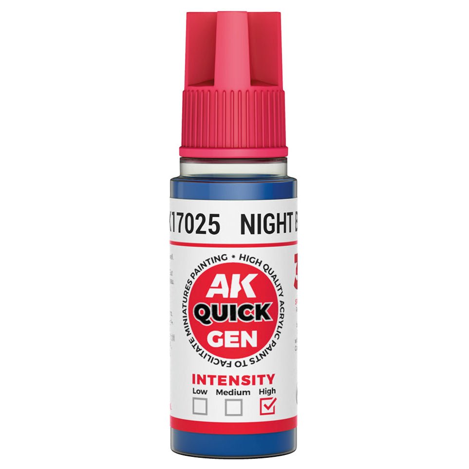 AK Interactive Quick Gen - Night Blue 18ml (AK17025)