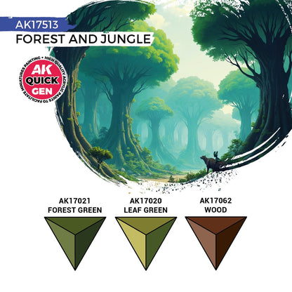 AK Interactive Quick Gen Set - Forest & Jungle (AK17513)