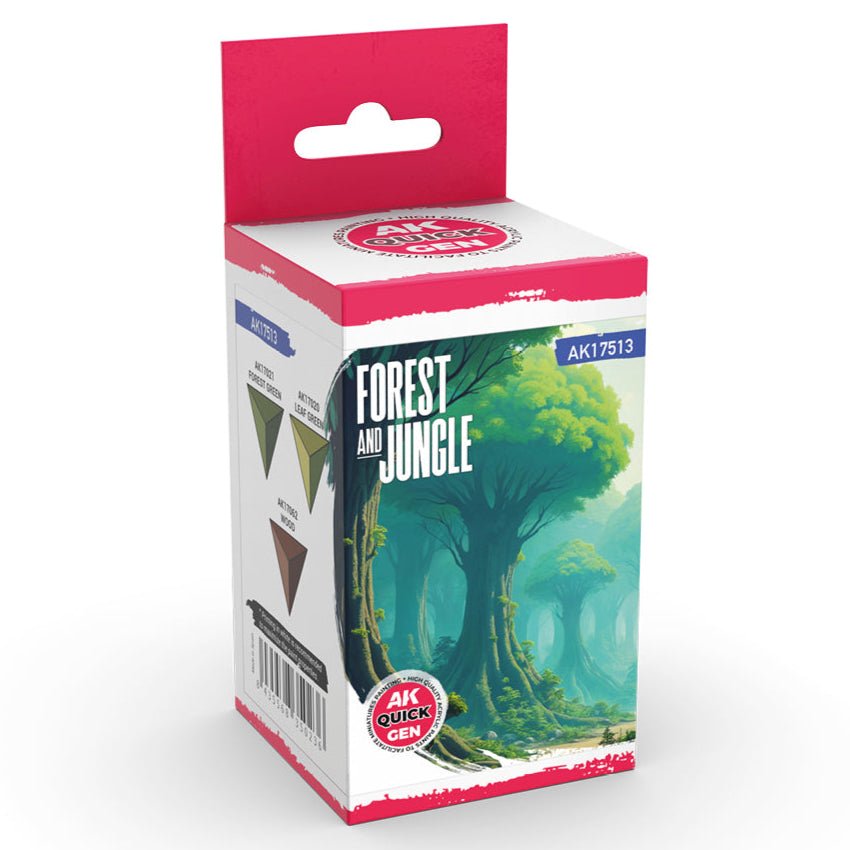 AK Interactive Quick Gen Set - Forest & Jungle (AK17513)