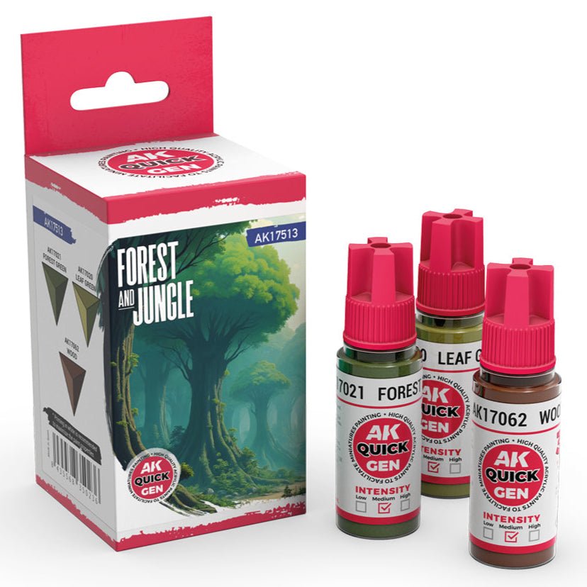 AK Interactive Quick Gen Set - Forest & Jungle (AK17513)