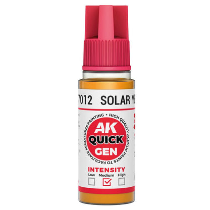 AK Interactive Quick Gen - Solar Yellow 18ml (AK17012)