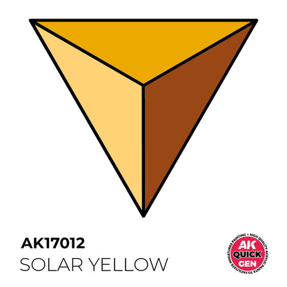 AK Interactive Quick Gen - Solar Yellow 18ml (AK17012)