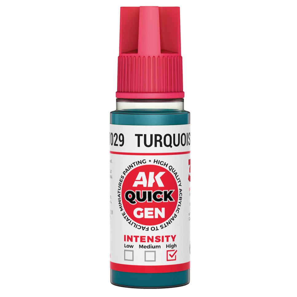 AK Interactive Quick Gen - Turquoise Blue 18ml (AK17029)
