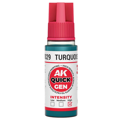 AK Interactive Quick Gen - Turquoise Blue 18ml (AK17029)