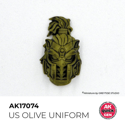 AK Interactive Quick Gen - US Olive Uniform 18ml (AK17074)