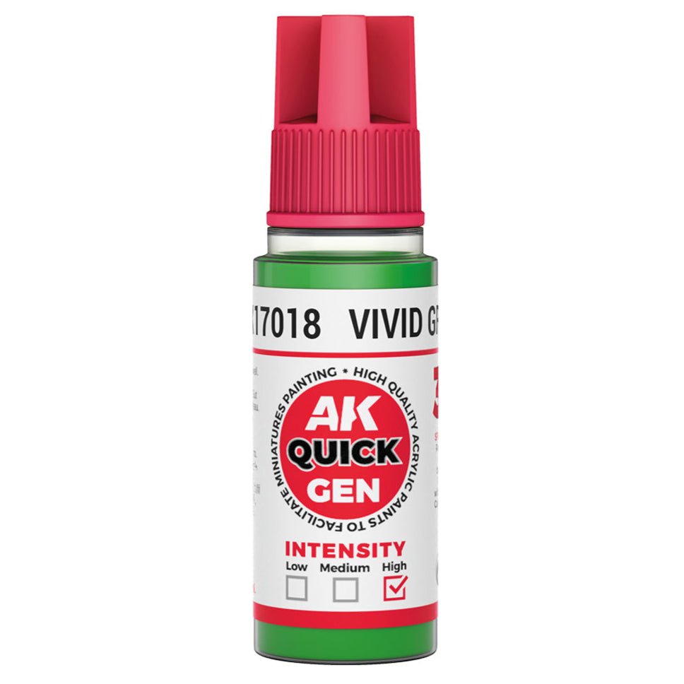 AK Interactive Quick Gen - Vivid Green 18ml (AK17018)