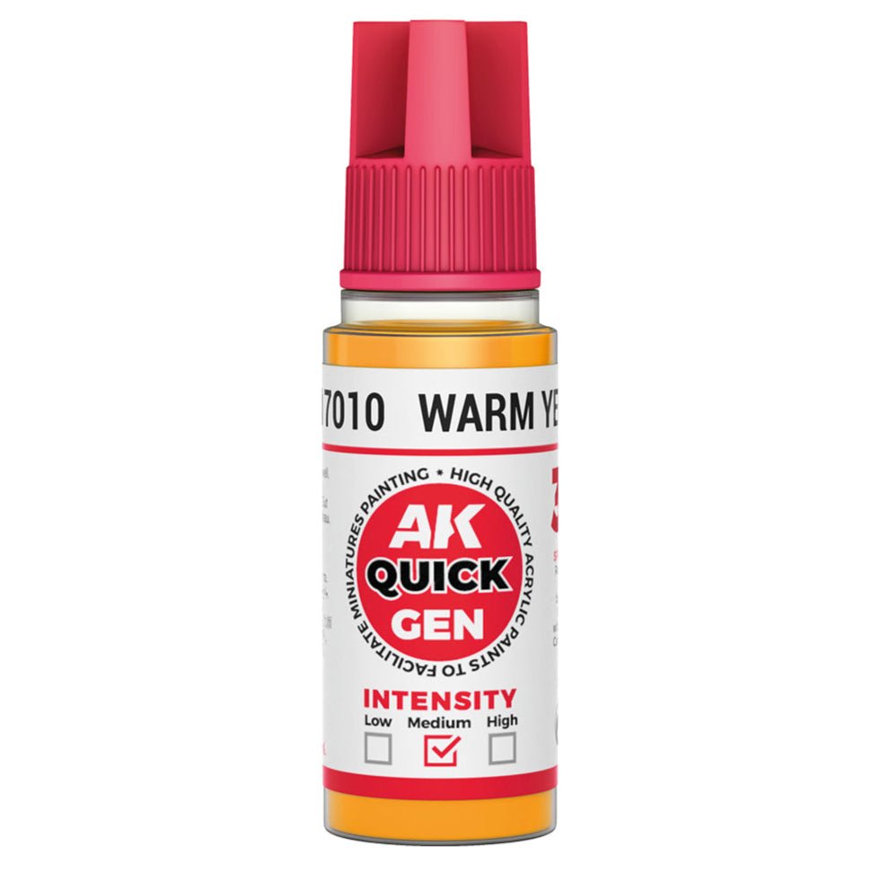 AK Interactive Quick Gen - Warm Yellow 18ml (AK17010)