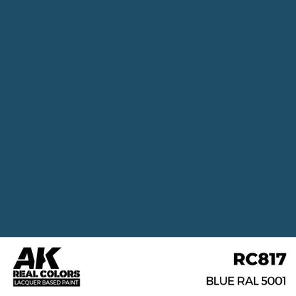 AK Interactive Real Colors - Blue RAL 5001 17ml. (RC817)