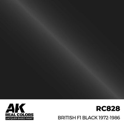 AK Interactive Real Colors - British F1 Black 1972-1986 17ml. (RC828)