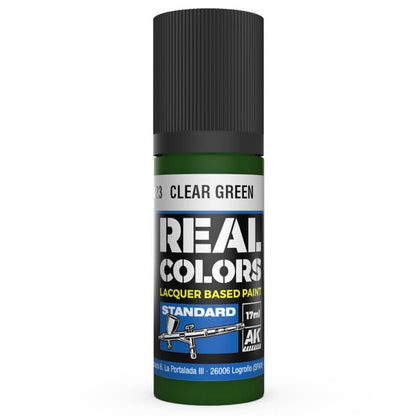 AK Interactive Real Colors - Clear Green 17ml. (RC823)