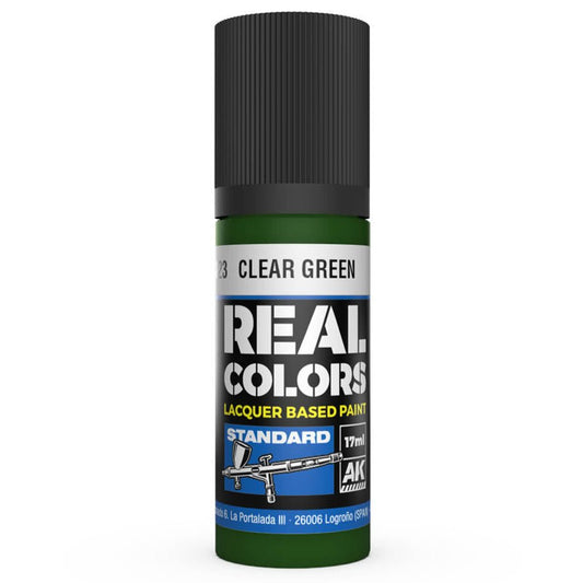 AK Interactive Real Colors - Clear Green 17ml. (RC823)