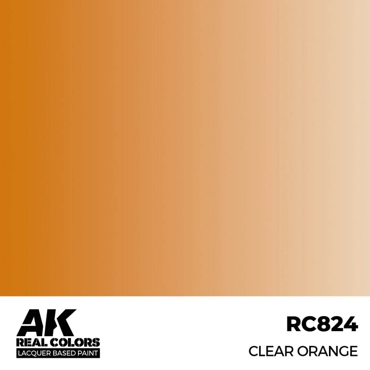 AK Interactive Real Colors - Clear Orange 17ml. (RC824)