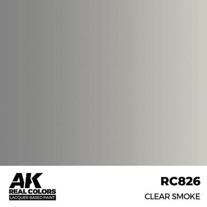 AK Interactive Real Colors - Clear Smoke 17ml. (RC826)