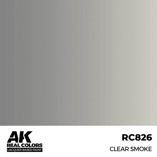 AK Interactive Real Colors - Clear Smoke 17ml. (RC826)