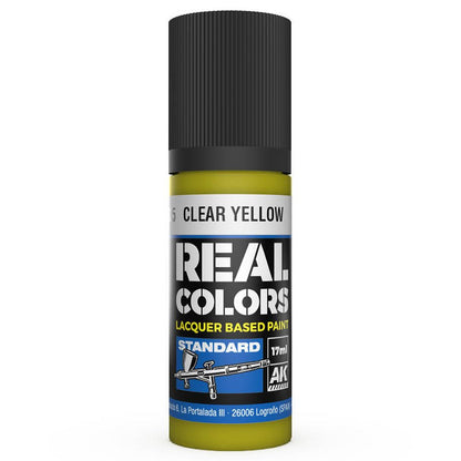 AK Interactive Real Colors - Clear Yellow 17ml. (RC825)