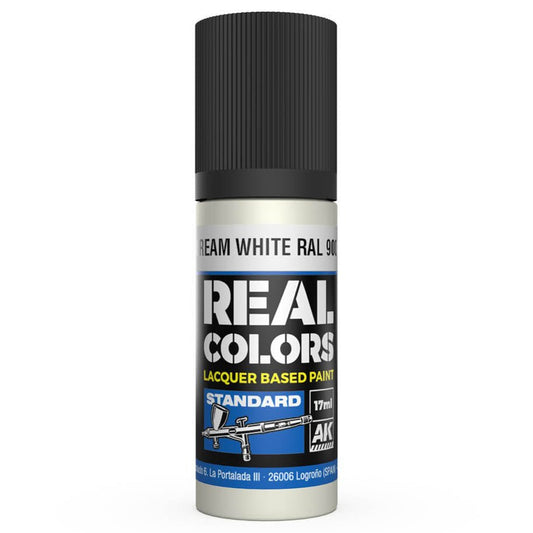 AK Interactive Real Colors - Cream White RAL 9001 17ml. (RC807)