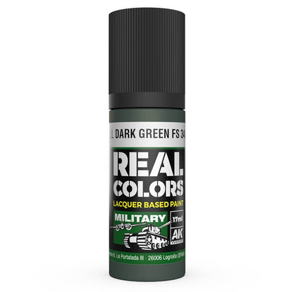 AK Interactive Real Colors - Dull Dark Green FS 34092 (RC902)