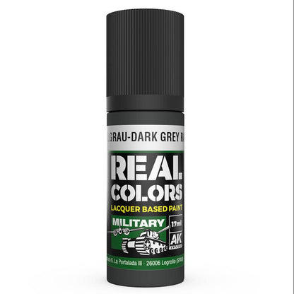 AK Interactive Real Colors - Dunkelgrau-Dark Grey RAL 7021 (RC856)