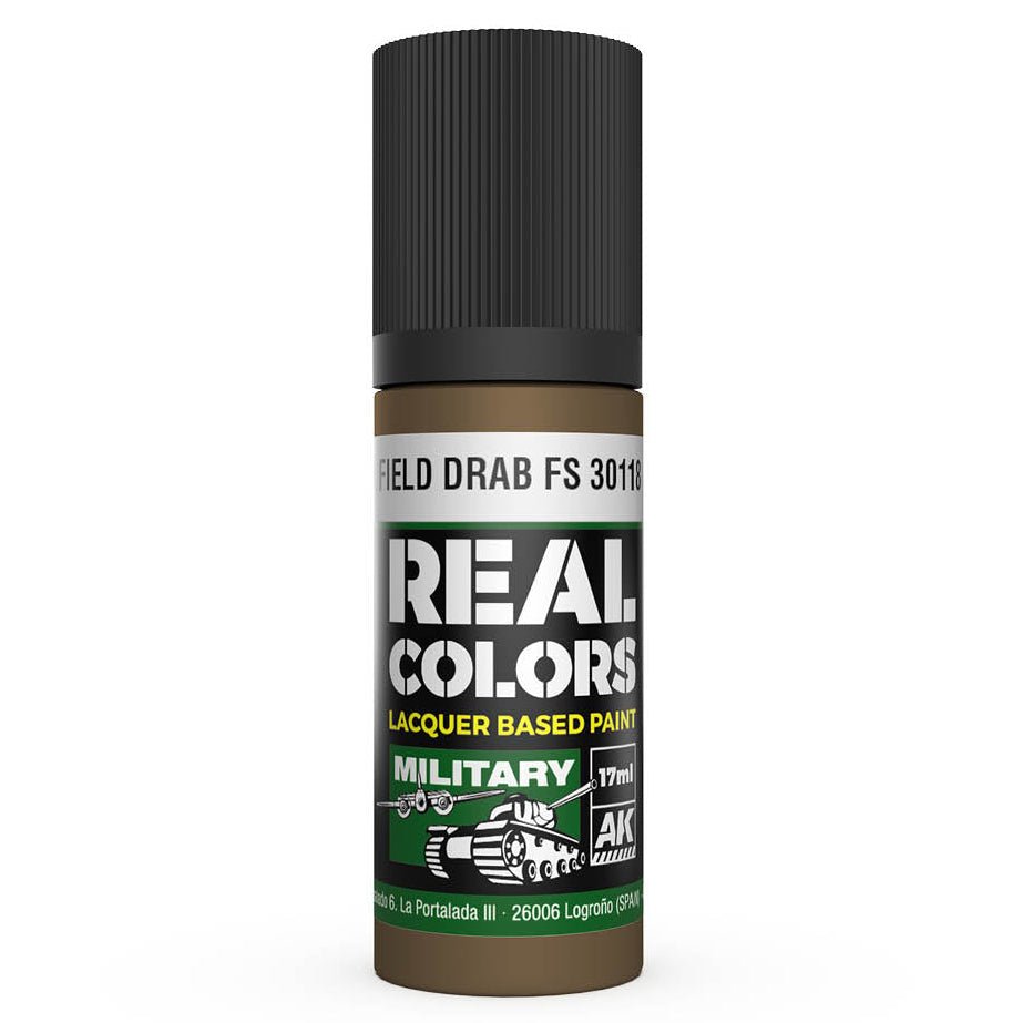 AK Interactive Real Colors - Field Drab FS 30118 (RC894)