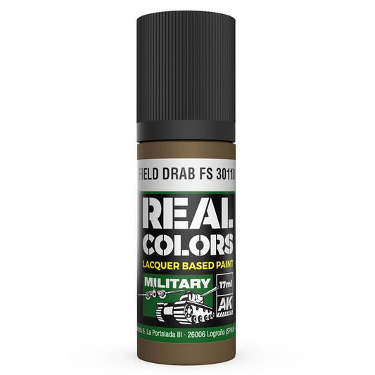 AK Interactive Real Colors - Field Drab FS 30118 (RC894)