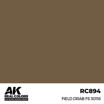 AK Interactive Real Colors - Field Drab FS 30118 (RC894)
