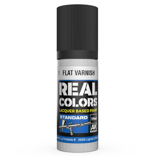 AK Interactive Real Colors - Flat Varnish 17ml. (RC801)