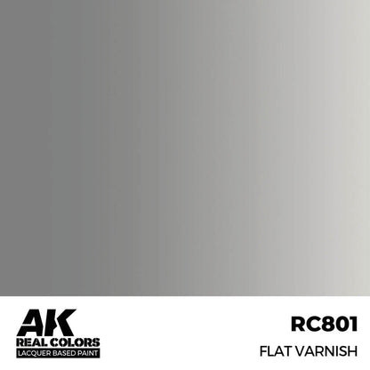 AK Interactive Real Colors - Flat Varnish 17ml. (RC801)