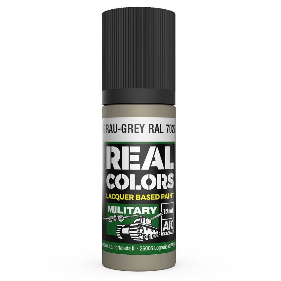 AK Interactive Real Colors - Grau-Grey RAL 7027 (RC857)