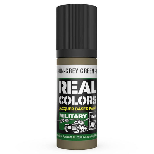 AK Interactive Real Colors - Graugrün-Grey Green RAL 7008 (RC853)