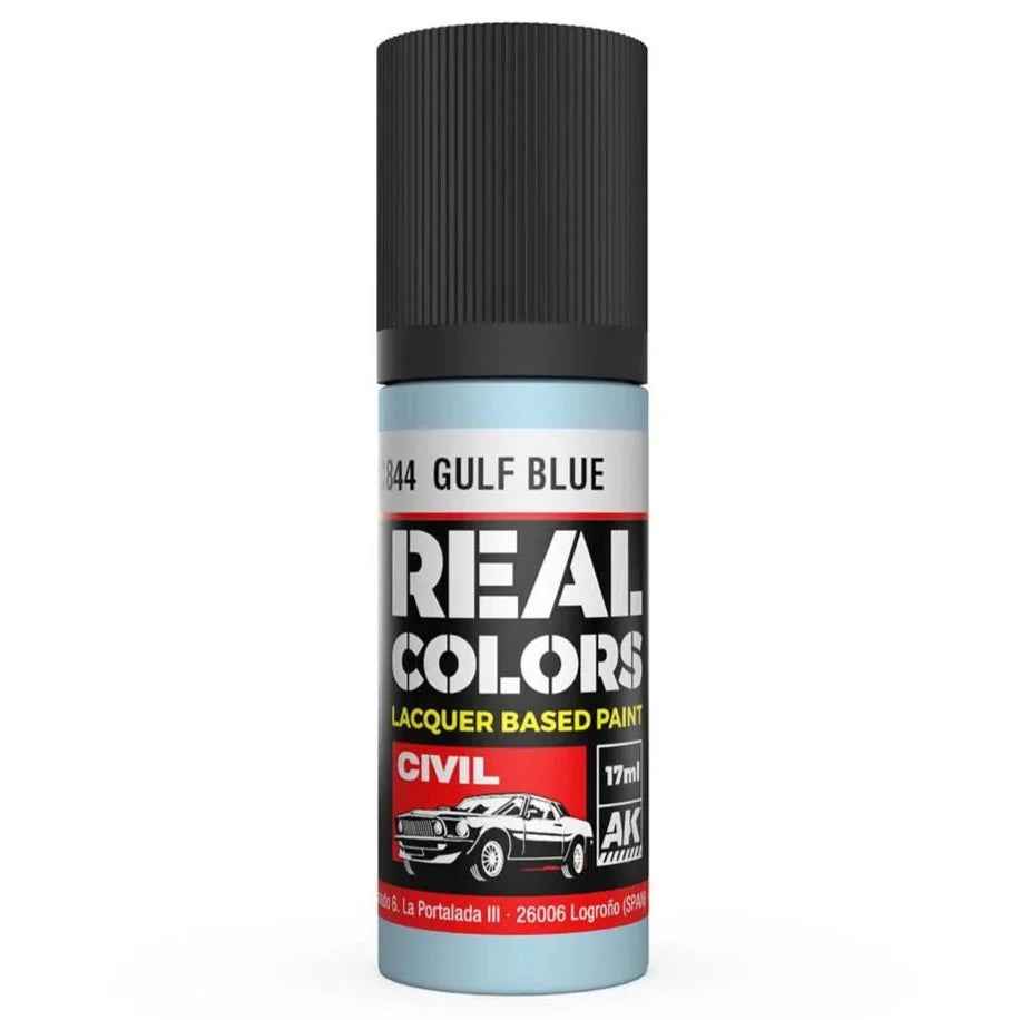 AK Interactive Real Colors - GULF Blue 17ml. (RC844)