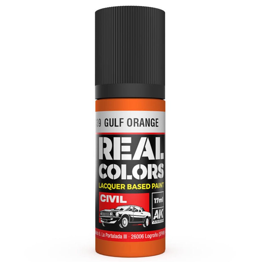 AK Interactive Real Colors - GULF Orange 17ml. (RC839)