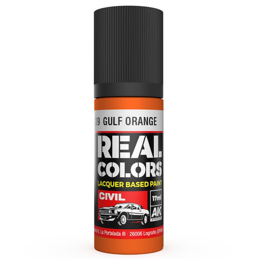 AK Interactive Real Colors - GULF Orange 17ml. (RC839)