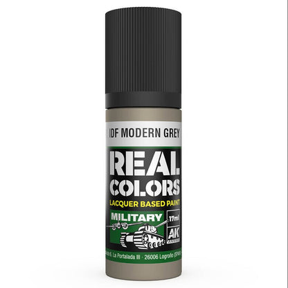 AK Interactive Real Colors - IDF Modern Grey (RC882)