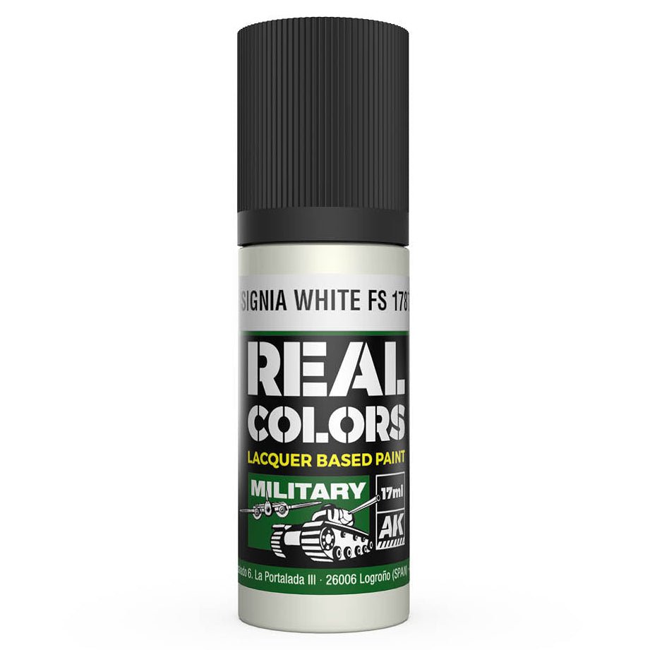 AK Interactive Real Colors - Insignia White FS 17875 (RC891)