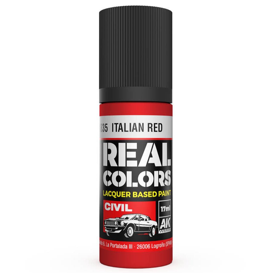 AK Interactive Real Colors - Italian Red 17ml. (RC835)