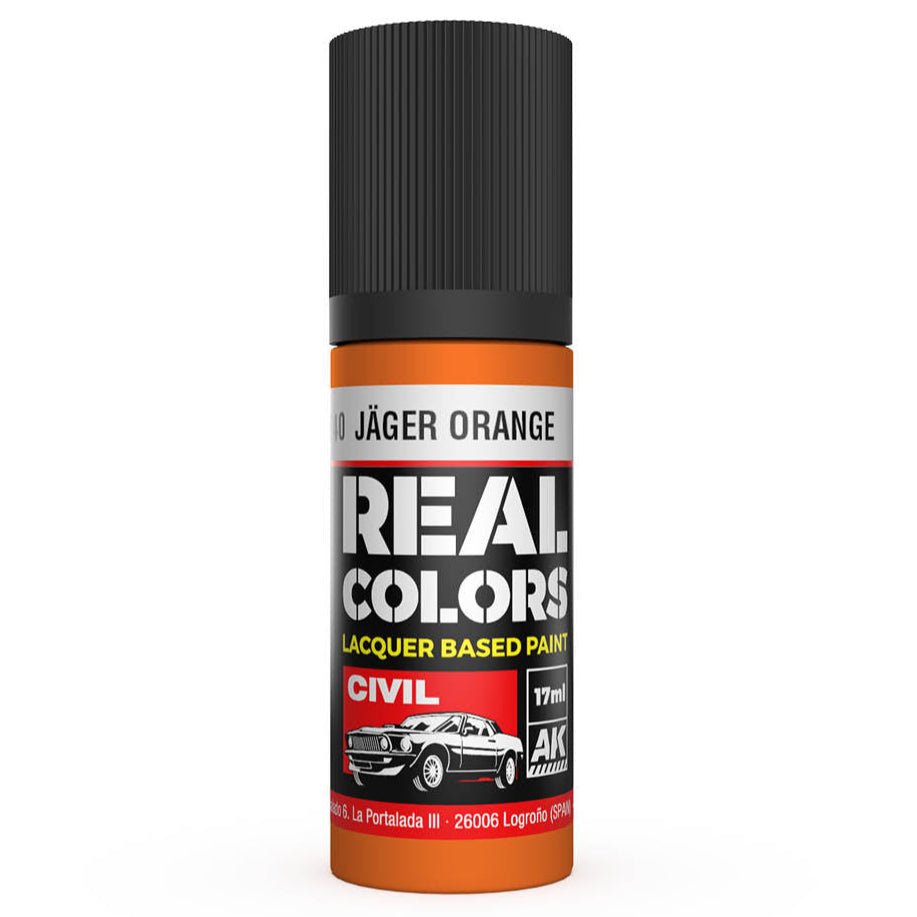 AK Interactive Real Colors - Jäger Orange 17ml. (RC840)
