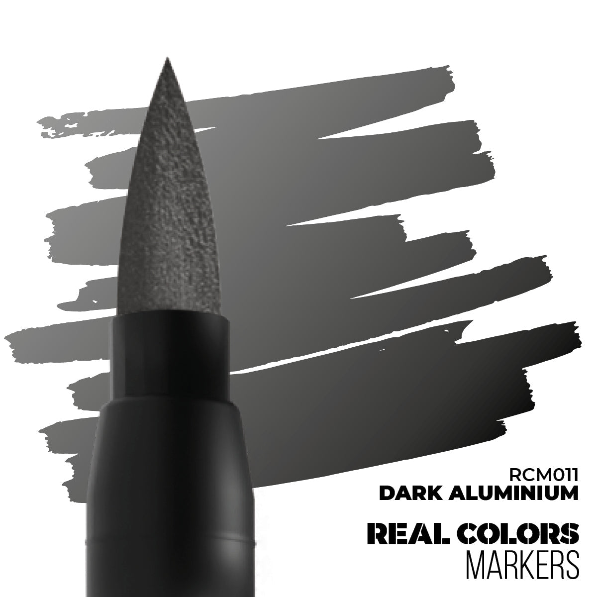 AK Interactive Real Colors Marker - Dark Aluminium (RCM011)