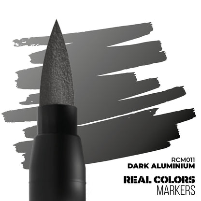AK Interactive Real Colors Marker - Dark Aluminium (RCM011)