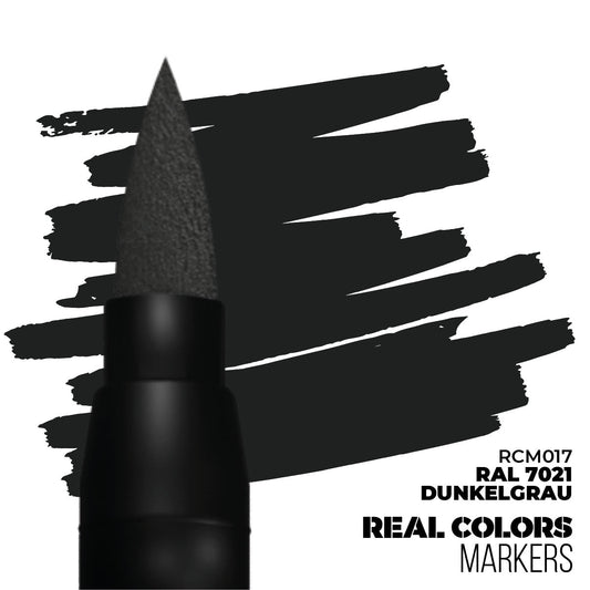 AK Interactive Real Colors Marker RAL 7021 Dunkelgrau (RCM017)