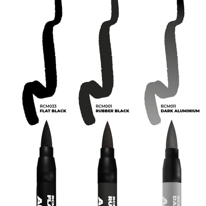 AK Interactive Real Colors Markers - Wheels Set (RCM102)