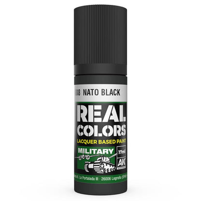 AK Interactive Real Colors - NATO Black (RC888)