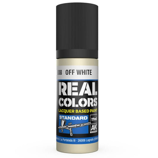 AK Interactive Real Colors - Off White 17ml. (RC808)