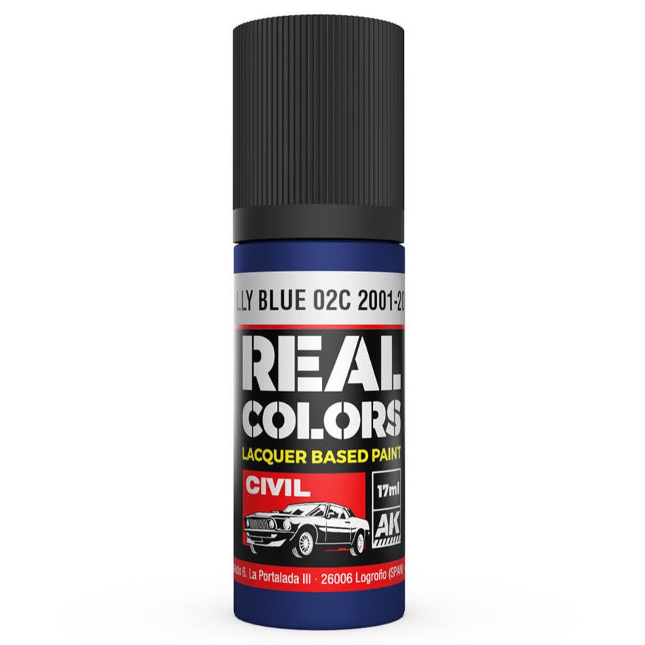 AK Interactive Real Colors - Rally Blue 02C 2001-2006 17ml. (RC846)