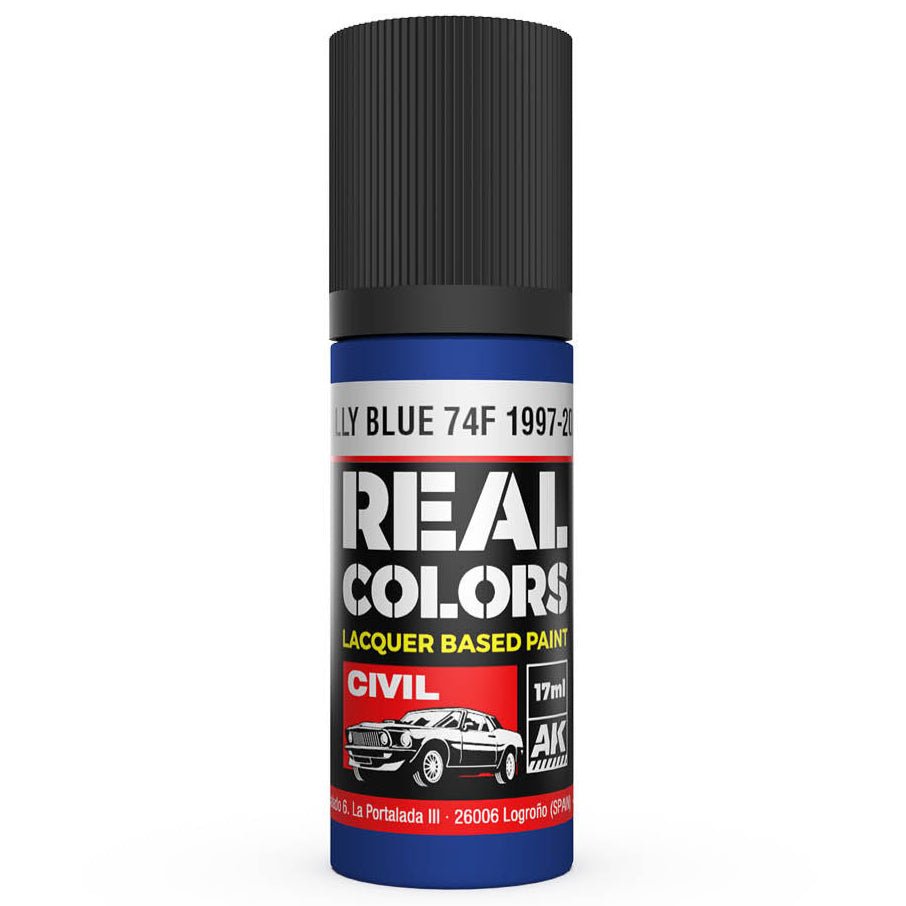 AK Interactive Real Colors - Rally Blue 74F 1997-2002 17ml. (RC845)