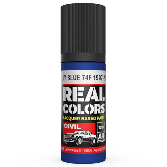 AK Interactive Real Colors - Rally Blue 74F 1997-2002 17ml. (RC845)