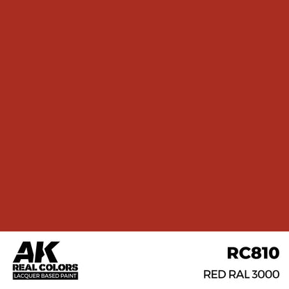 AK Interactive Real Colors - Red RAL 3000 17ml. (RC810)
