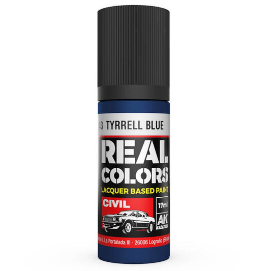 AK Interactive Real Colors - Tyrrell Blue 17ml. (RC843)