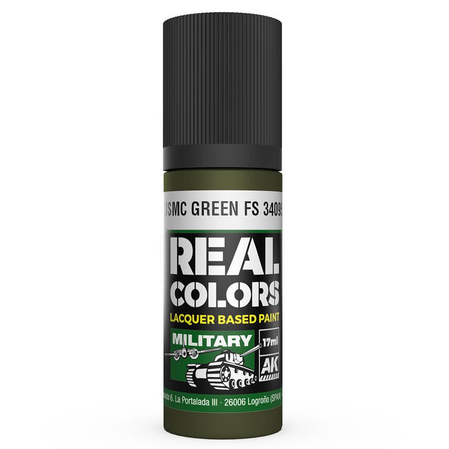 AK Interactive Real Colors - USMC Green FS 34095 (RC903)