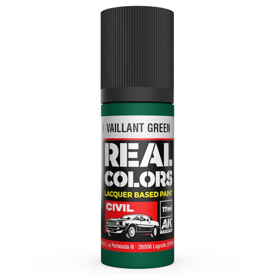 AK Interactive Real Colors - Vaillant Green 17ml. (RC848)