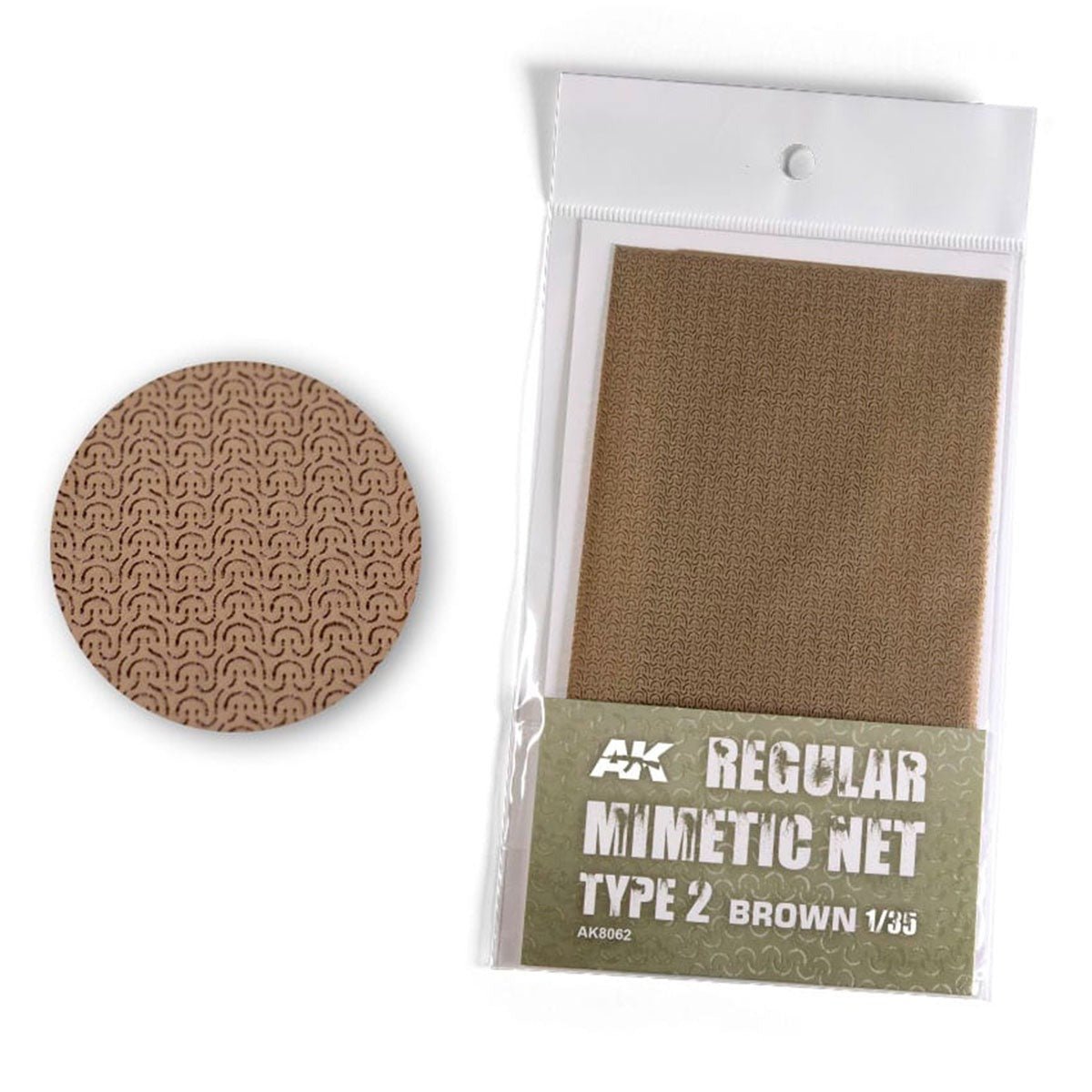 AK Interactive Regular Mimetic Net Type 2 Brown (AK8062)
